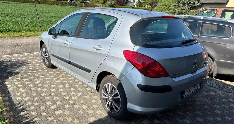 Peugeot 308 cena 9500 przebieg: 241400, rok produkcji 2008 z Zielonka małe 154